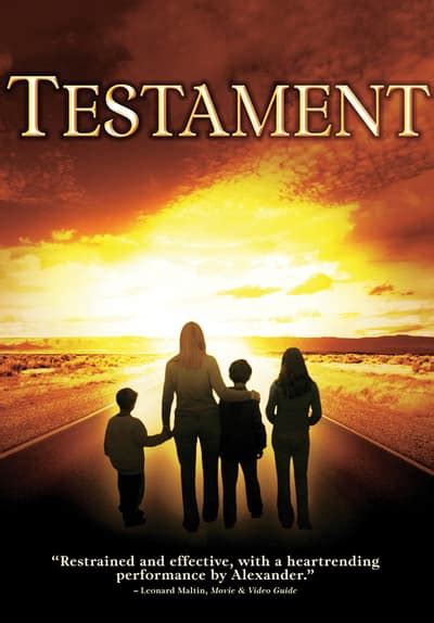Testament movie. Things To Know About Testament movie. 